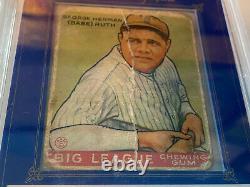 1933 Goudey Babe Ruth #181,'13 Historical Originals Signed AUTO, PSA/DNA CUT