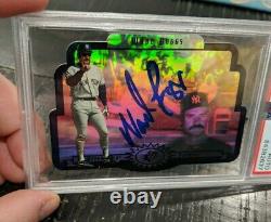 1996 Upper Deck SPX WADE BOGGS Signed Autographed Card PSA/DNA Certified Die Cut