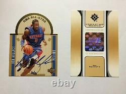 2003-04 Ultimate Collection Die Cut All Star Ben Wallace SE10 Auto BB-BW- #20/21