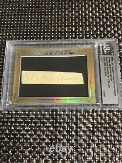 2013 Leaf Executive Collection Masterpiece Mickey Mantle, Williams Cut Auto 1/1
