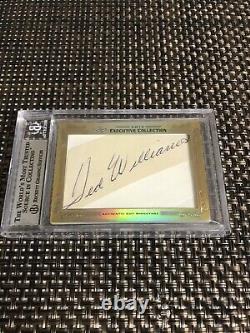 2013 Leaf Executive Collection Masterpiece Mickey Mantle, Williams Cut Auto 1/1