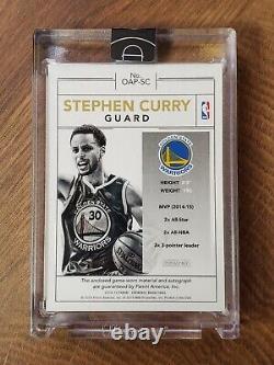 2014-15 Panini Eminence Stephen Curry 3-CLR Patch Auto 07/10 sealed