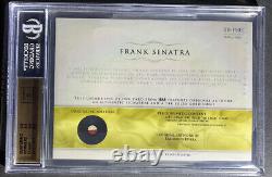 2015 The Bar Cut Autographs Frank Sinatra Sketch 1/1 Beckett Authenticated