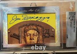 2016 Leaf Executive Collection Joe DiMaggio Auto Cut Signature Yankees HOF Sharp