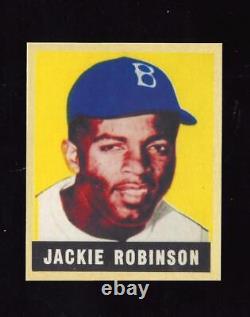 2017 JACKIE ROBINSON SIGNED Historic Autographs 1947 Dodgers 1/2! +1948 Leaf RP