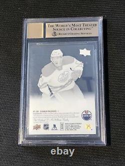 2018-19 Clear Cut Connor Mcdavid Rookie Young Guns Auto Tribute #cm Bgs 9.5/10