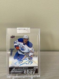 2018-19 Clear Cut Rookie Tribute Connor McDavid Young Guns Auto RT-CM