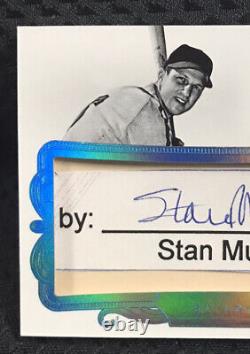 2018 Panini Flawless Cuts Signatures Stan Musial #2/5 Auto Cardinals SP