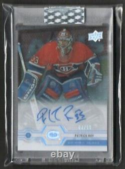 2019-20 Upper Deck Clear Cut Patrick Roy HIGH GLOSS AUTO SSP #7/10 Autographed