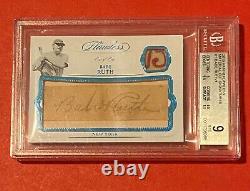 2019 Flawless #1/1 Babe Ruth Cut Autograph Auto Game-Used Relic Yankees GOAT