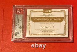 2019 Flawless #1/1 Babe Ruth Cut Autograph Auto Game-Used Relic Yankees GOAT
