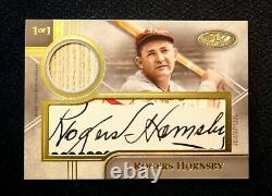 2021 Topps Tier One Cut Signatures Relics Rogers Hornsby AUTO 1/1