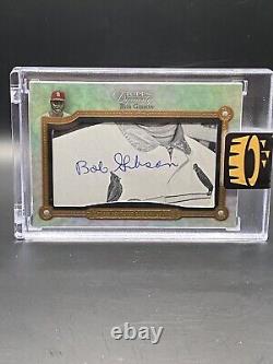 2022 Topps Dynasty Bob Gibson 1/1 Auto Cut Signed Autograph