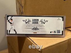 Aaron Judge Signed Cut Custom Card Booklet PSA/DNA Autograph Authentic Yankees