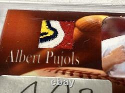 Albert Pujols Authentic CSI Cut Auto Digital 1/1 Signature Auto Autograph Slab