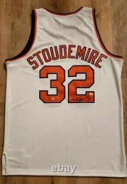Amare Stoudemire ROY Authentic Autographed Pro Cut Phoenix Suns Jersey RARE