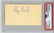 Ayn Rand Signed Autographed Authentic Signature Cut Psa Dna Encased