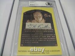 Babe Ruth Authentic Autograph Beautiful Gh Ruth Signature Beckett Authenticated