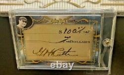 Babe Ruth Cut Auto 1/1! 2019 Leaf Metal Collection Cs-01 Signature Autograph Box