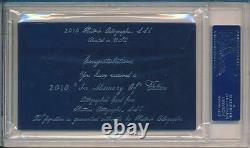 Babe Ruth Roger Maris Signed Cut Auto 1/1! 2010 In Memory Of Autograph PSA