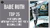 Babe Ruth Top 25 Most Expensive Autograph And Patch Baseball Cards April June 2019