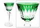 Baccarat Buckingham Emerald Cut To Clear Crystal Hock Wine Goblet Glass Signed