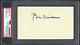 Bill Clinton President Signed Autographed Cut Index Card Psa/dna Authentic Auto