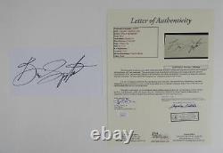 Bruce Springsteen Signed Autographed 4x7.5 Cut JSA LOA COA