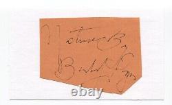 Buddy Rogers Signed Cut 3x5 Index Card Autographed Wrestling Nature Boy