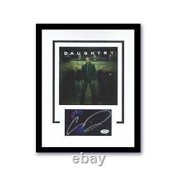 Chris Daughtry Signed Cut Custom Framed 11x14 Autographed ACOA