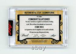 Connie Mack 2022 Leaf Pearl 2/3 Cut Legendary Signature Auto Autograph Signed Sp