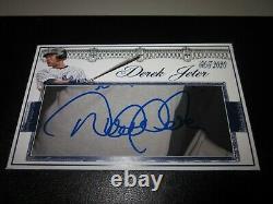Derek Jeter Signed Autographed Custom Cut New York Yankees Hof Card Rare 1/1 Hof