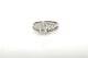 Designer A Jaffe Signed $8000 2ct Pear Cut Diamond Platinum Wedding Ring Set