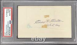 Eddie Cicotte Signed Cut Baseball Autograph 1919 WS Black Sox Pitcher PSA/DNA