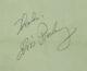 Elvis Presley Autograph Signed Jsa Cut 1956 Or 1957 Large Signature
