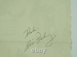 Elvis Presley Autograph Signed JSA Cut 1956 or 1957 Large Signature