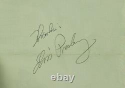 Elvis Presley Autograph Signed JSA Cut 1956 or 1957 Large Signature