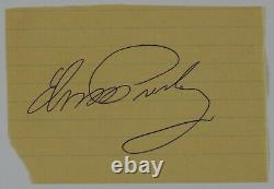 Elvis Presley Autograph Signed JSA Cut Roger Epperson COA REAL