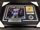 Emmitt Smith Autographed Book Cut Framed With 8x10 Photo Dallas Cowboys