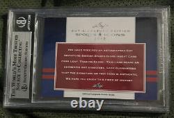 Eppa Rixey Jr 2012 Leaf Sports Icons Insert Card SIGNED Cut Auto Sp 2/2 RARE BGS