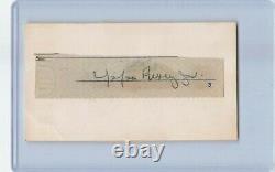 Eppa Rixey Signed Cut Autograph Auto PSA/DNA AG53925