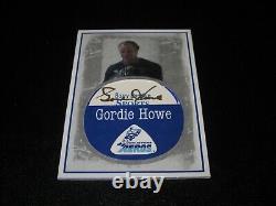 Gordie Howe Signed Autographed Custom Cut Houston Aeros Card Rare 1/1 Deceased