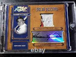 HARMON KILLEBREW AUTO 2004 PRIME CUTS JERSEY with PATCH AUTOGRAPH 3/3 TWINS HOF