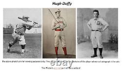 Hugh Duffy 2010 Historic Autographs PSA/DNA 1/1 Signed Cut Auto Sp Legendary HA