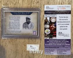 JAMES COOL PAPA BELL Custom Cut Autograph Card from JSA Index Negro League HOF