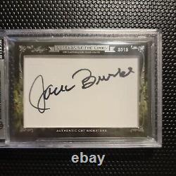Jack Burke Bob Goalby 2014 Leaf Legends Cut Signature signed autograph card 1/1