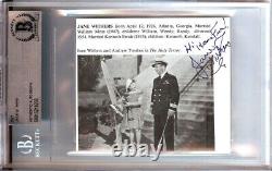 Jane Withers Signed Autograph Cut Signature The Holy Terror BAS Encased 8238