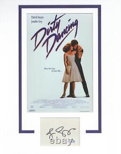 Jennifer Grey Signed Cut Custom Framed Dirty Dancing Autographed ACOA