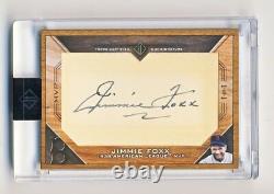 Jimmie Foxx 2017 Topps Transcendent Baseball MVP Cut Signature Autograph 1/1