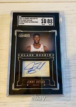 Jimmy Butler AUTORC #274/499 Timeless Treasures Glass 2012-13 Rookie SGC 8